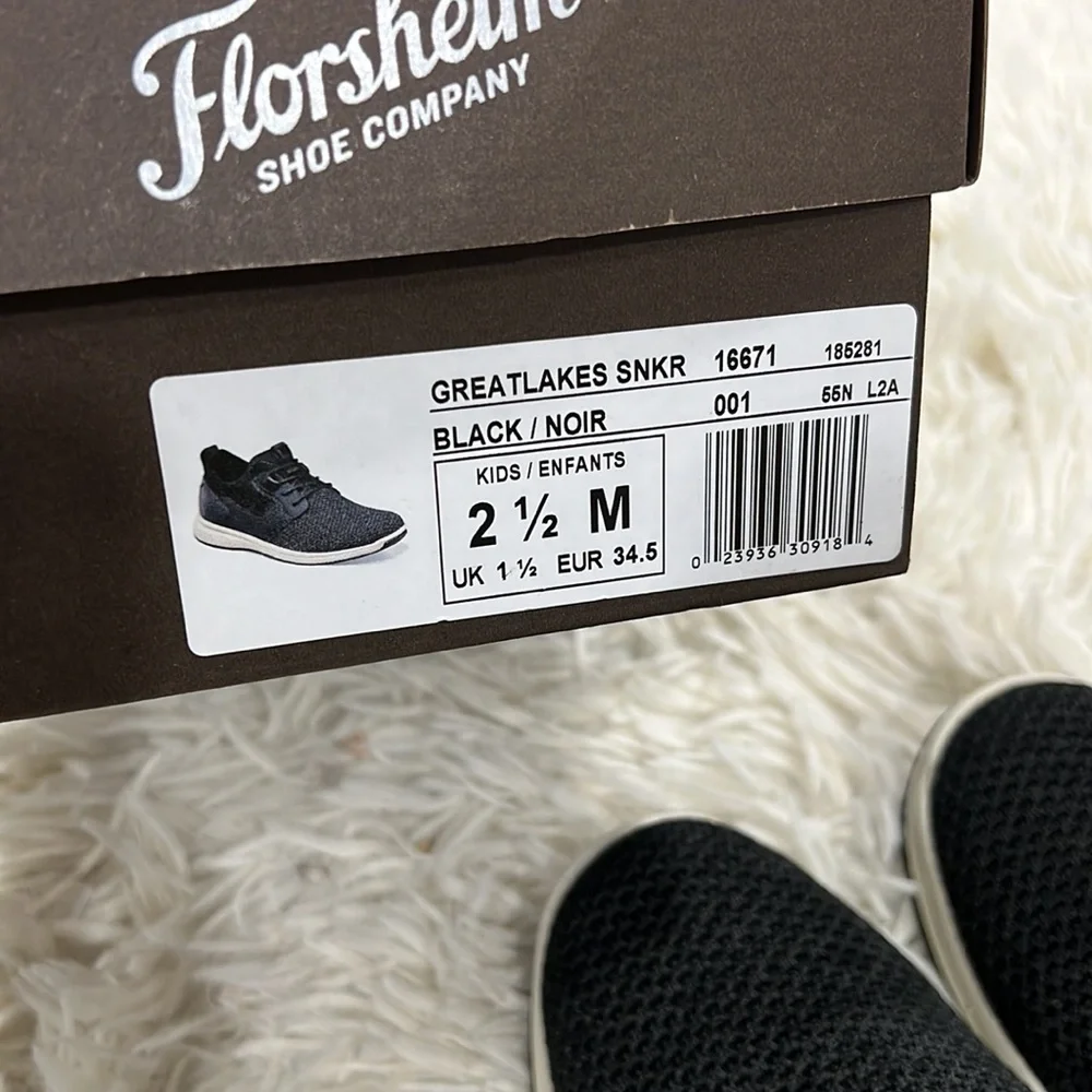 FLORSHEIM GREAT LAKES JR. Boys Knit Plain Toe